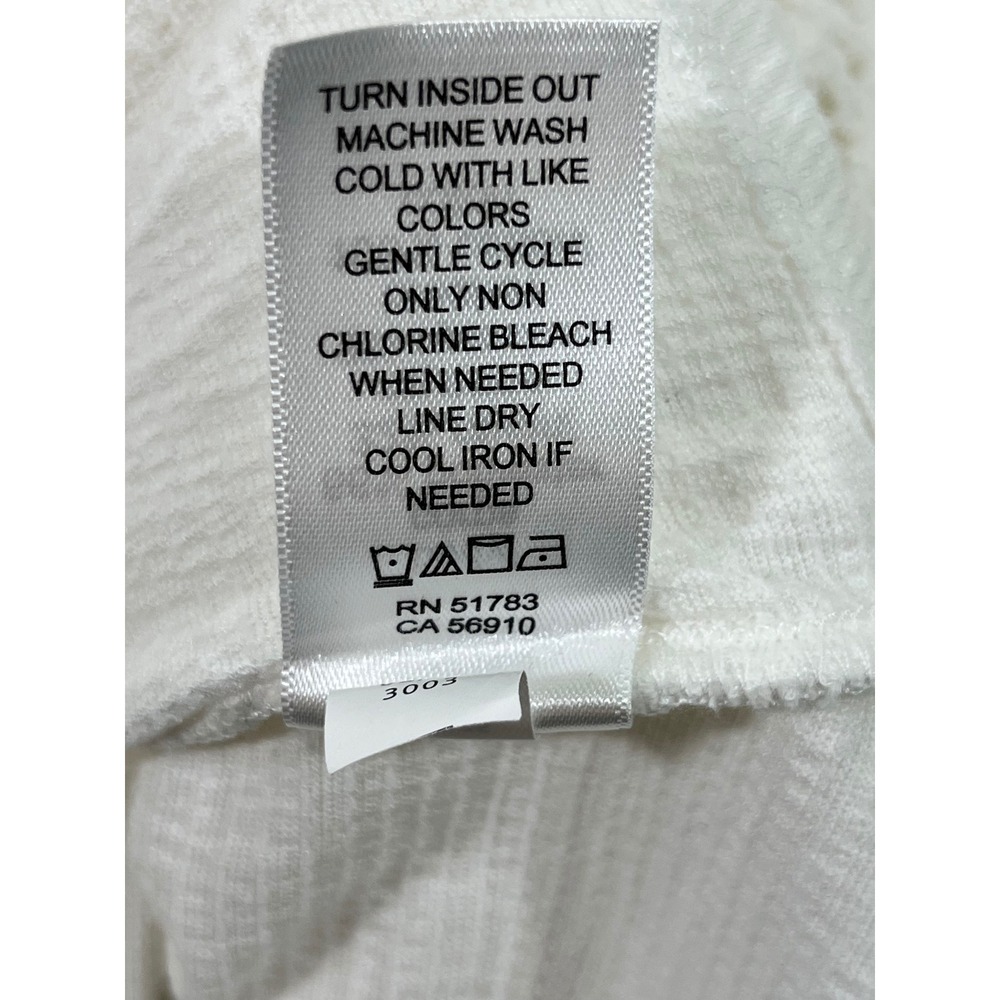 Maurices Crochet Cami Top Women XL White Adjustable Straps Scalloped Hem Boho - Picture 8 of 12